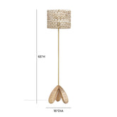 Alondra Wooden Floor Lamp Model: TOV-G18482